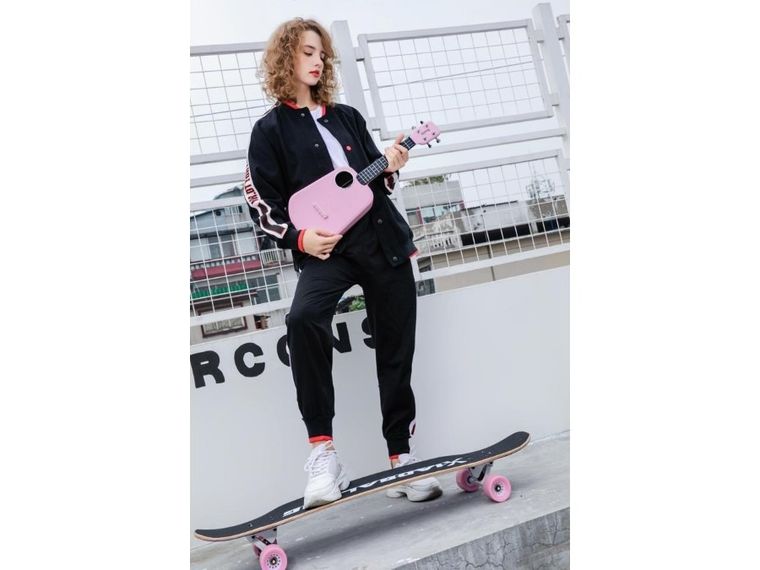 Xiaomi, Populele 2, Smart Ukulele, Bluetooth 4.0, różowe