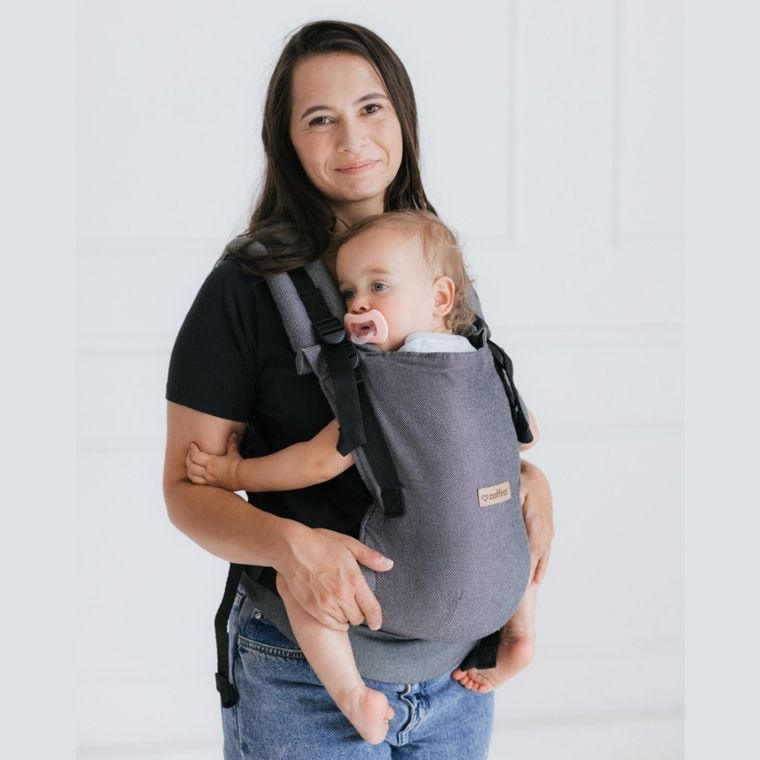 Zaffiro, BabyGrow Roma, nosidełko, grey