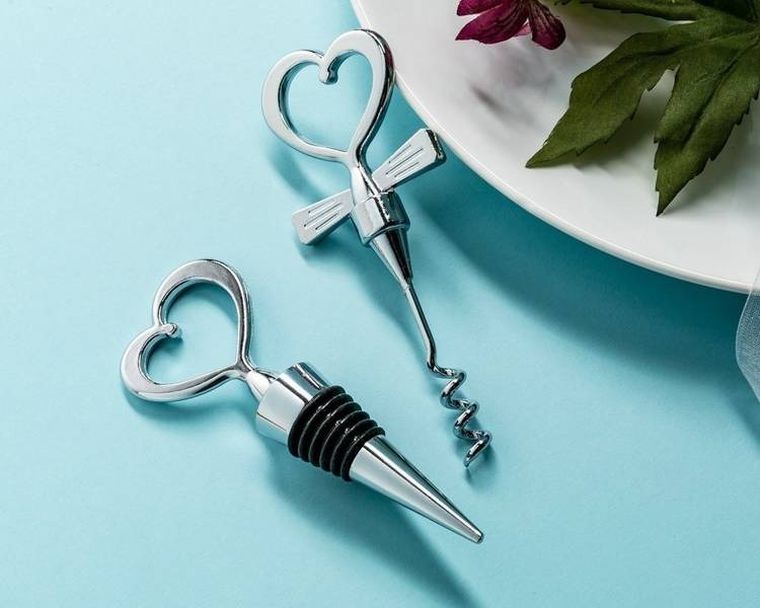 Zestaw do wina, korkociąg i korek