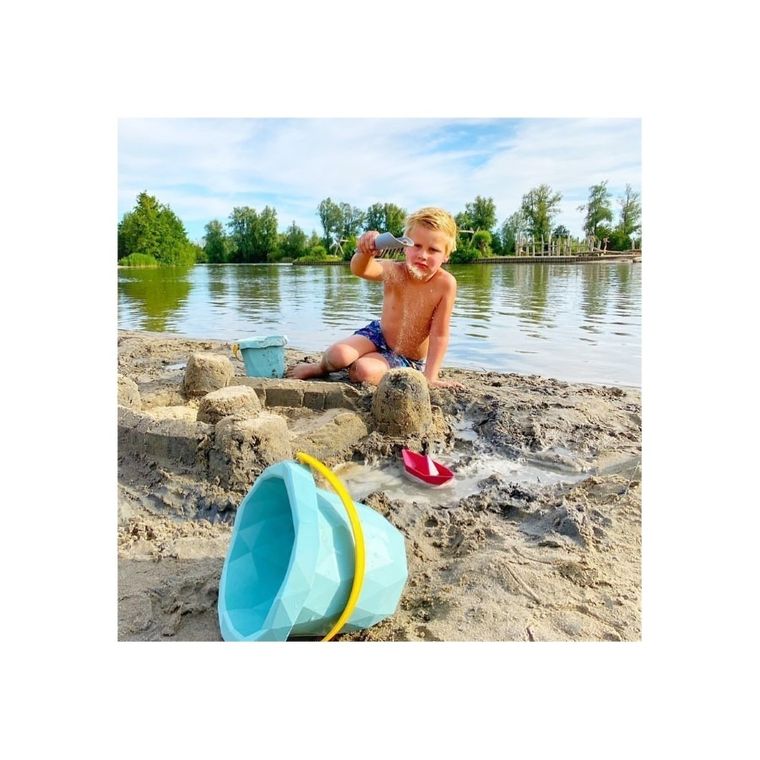 Zsilt, wiaderko do piasku, pomarańczowe