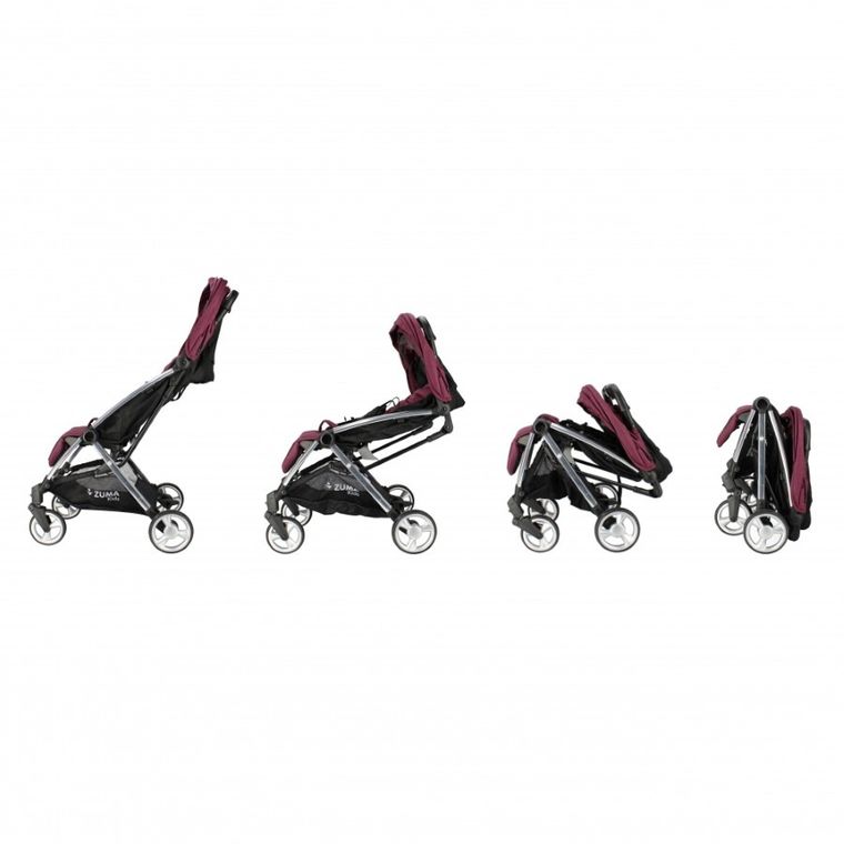 Zuma Kids, wózek spacerowy, moon, czarny