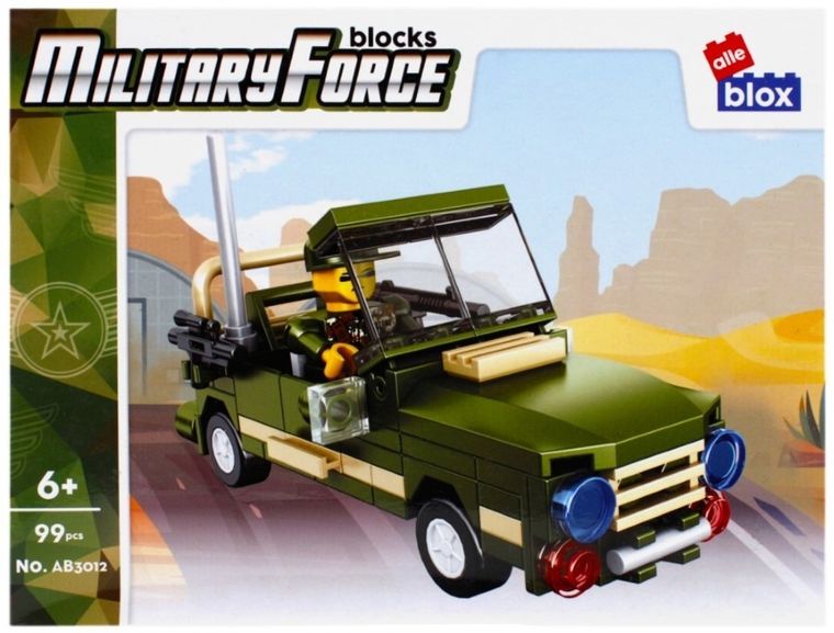 Alleblox, wojsko, klocki konstrukcyjne