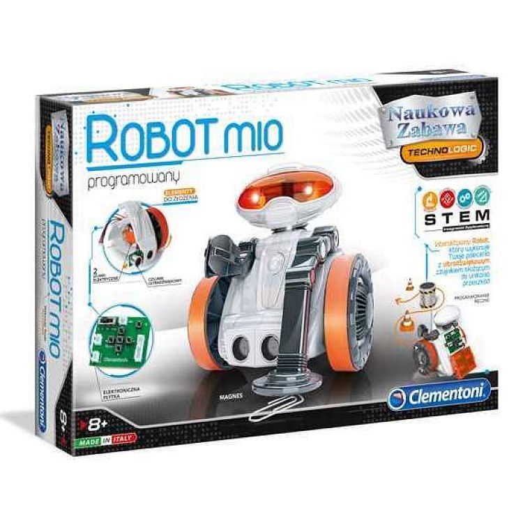 Clementoni, Robot Mio, zestaw edukacyjny