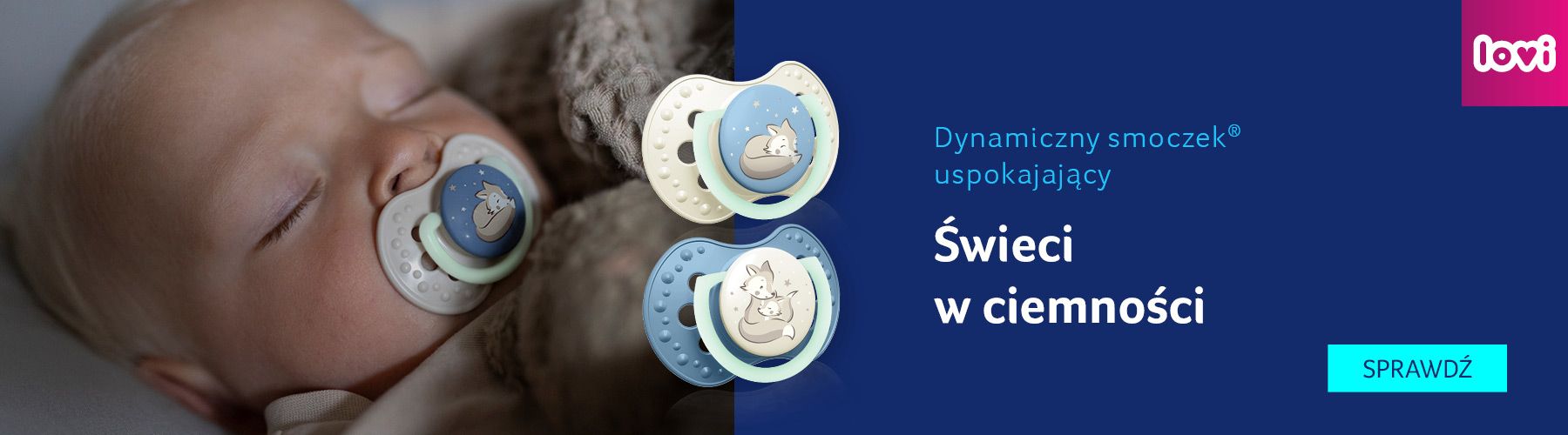 Lovi - dynamiczne smoczki uspokajające Harmony