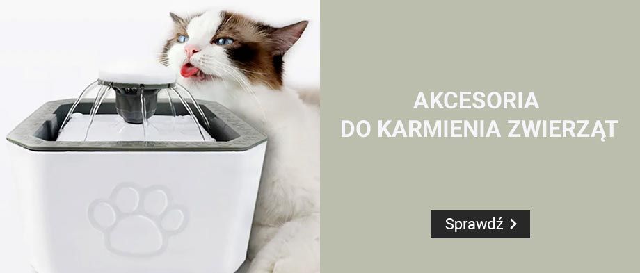 Akcesoria do karmienia zwierząt