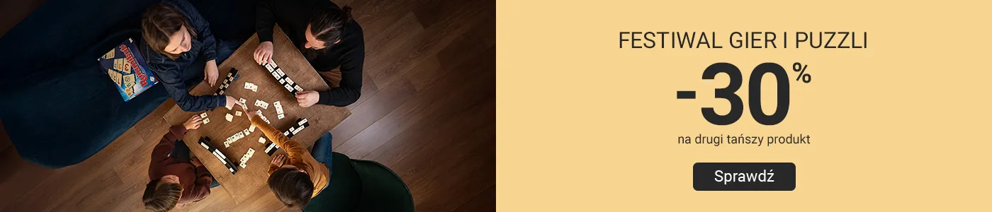 Festiwal gier i puzzli -30% na drugi tańszy produkt