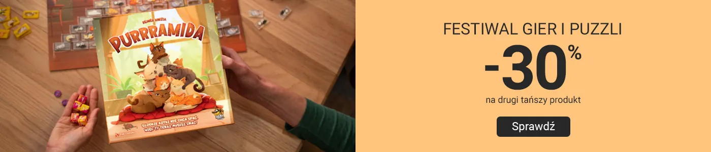 Festiwal gier i puzzli -30% na drugi tańszy produkt