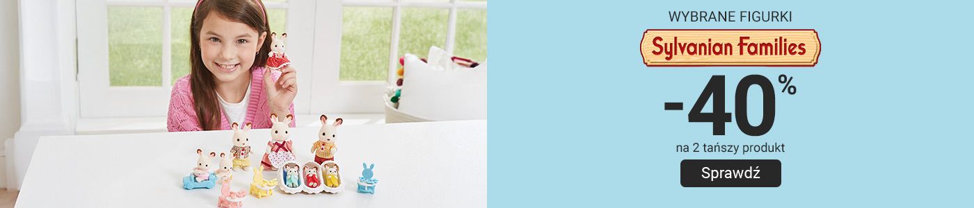 Figurki Sylvanian Families -40% na drugi tańszy produkt