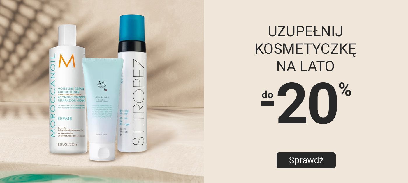 Uzupełnij kosmetyczkę na lato do -20%