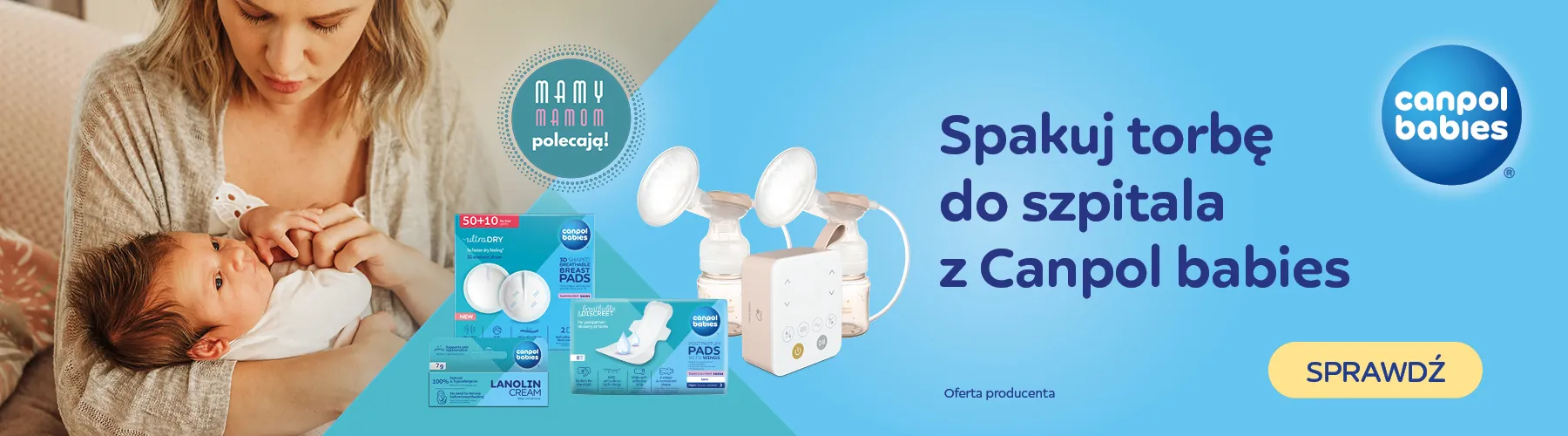 Canpol, torba do szpitala