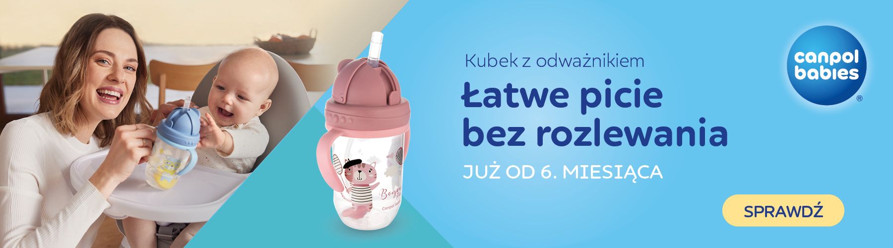 Canpol, kubki z odważnikiem