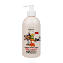 4organic, Kajko i Kokosz, Leśne Poziomki, naturalny szampon i żel do mycia dla dzieci, 350 ml