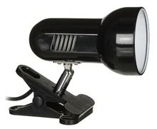 Activejet, lampka na biurko mocowana na klips, metalowa E27, czarna