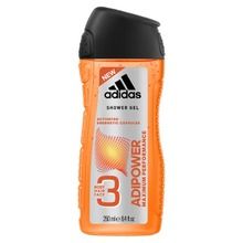 Adidas, AdiPower Men, żel pod prysznic, 250 ml