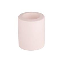 Altom Design, świecznik ceramiczny, 6,5-6,5-8 cm, pudrowy róż