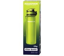 Aquaphor, City, butelka filtrująca, 1 wkład, 500 ml, zielona