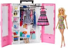 Barbie Fashionistas, Stylowa garderoba, zestaw z lalką i akcesoriami