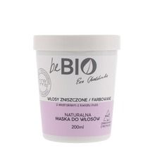 BeBio Ewa Chodakowska, naturalna maska do włosów zniszczonych i farbowanych, 200 ml