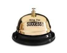 Biurkowy dzwonek, na sukces, Ring for SUCCESS!