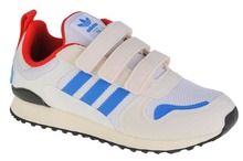 Buty sportowe chłopięce, białe, Adidas ZX 700 HD K