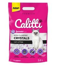 Calitti, Crystals Lavender, żwirek silikonowy, 3,8l