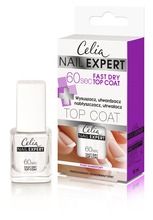 Celia, Nail Expert Top Coat 60s Fast Dry, 10 ml
