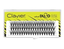 Clavier, DU2O Double Volume, kępki rzęs, 10 mm