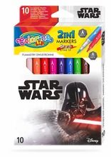 Colorino, Star Wars, markery dwustronne, 10 kolorów