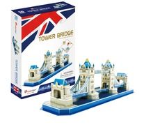 Cubic Fun, Tower Bridge, puzzle 3D, 52 elementów