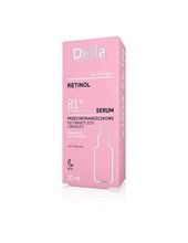 Delia Cosmetics, Retinol, serum przeciwzmarszczkowe do twarzy, szyi i dekoltu na noc, 30 ml