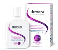 Dermena, Hair Care, Repair, szampon odbudowujący, hamujący wypadanie włosów, 200 ml
