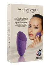 Dermofuture Technology, szczoteczka soniczna do oczyszczania twarzy, fioletowa