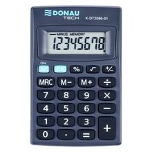 Donau, Tech, kalkulator kieszonkowy, 8-cyfrowy wyświetlacz, czarny