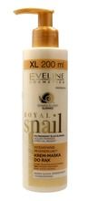Eveline, Royal Snail, krem-maska do rąk, intensywnie regenerujący, pompka, 200 ml