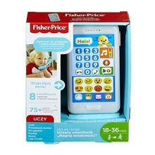 Fisher-Price, Uczący smartfonik Szczeniaczka "Nagraj wiadomość", niemowlęca zabawka interaktywna