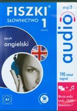 Fiszki. Angielski. Słownictwo 1. A1. Audiobook CD mp3
