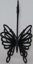 Fotoklip z motylem, czarny, 18.5 cm
