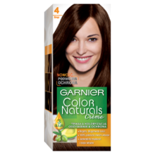 Garnier, Color Naturals, farba do włosów, 4 brąz