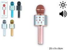 Gazelo, mikrofon bezprzewodowy, z głośnikiem, karaoke