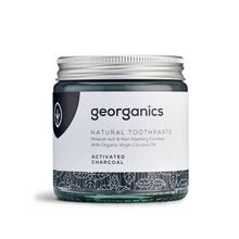 Georganics, Mineralna pasta do zębów w słoiku, Activated Charcoal, 120 ml