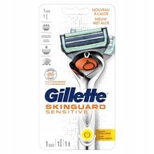 Gillette, Skinguard Flex Power Razor, maszynka do golenia do skóry wrażliwej