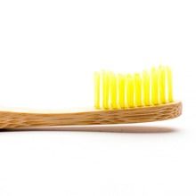 Humble, Brush Soft, ekologiczna szczoteczka do zębów z bambusa, z żółtym włosiem, miękka