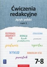 Język polski. Szkoła Podstawowa 7-8. Ćwiczenia redakcyjne. Część 2