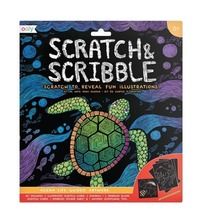 Kolorowe Baloniki, Scratch & Scribble, zdrapywanki, podwodny świat