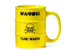 Kubek, Toxic Waste, żółty