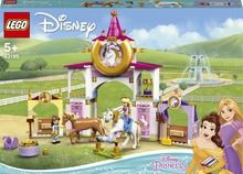 LEGO Disney Princess, Królewskie stajnie Belli i Roszpunki, 43195