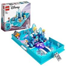 LEGO Disney Princess, Książka z przygodami Elsy i Nokka, 43189