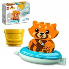 LEGO DUPLO, Zabawa w kąpieli: pływająca czerwona panda, 10964