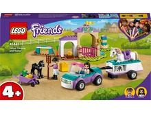 LEGO Friends, Szkółka jeździecka i przyczepa dla konia, 41441