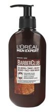 L'Oreal Paris, Men Expert Barber Club, żel oczyszczający do brody, włosów i twarzy, 200 ml